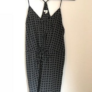 Urban Outfitters Black print romper
